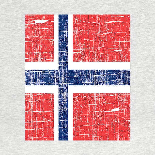 Vintage Norway Flag by Eric03091978